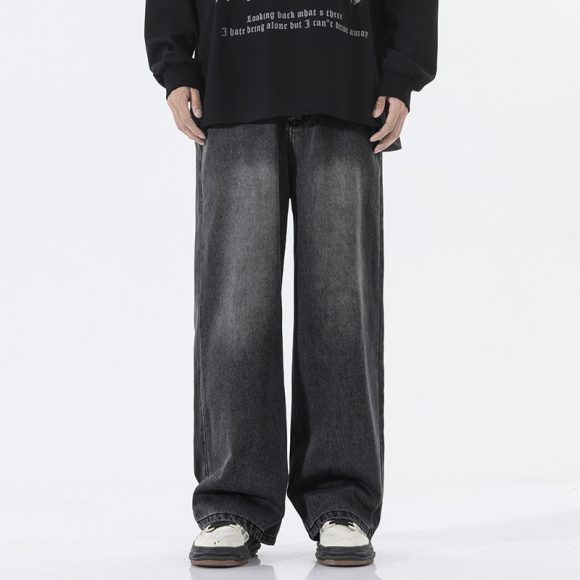 Trend Half Elastic Waist Jeans For Men - Image 4