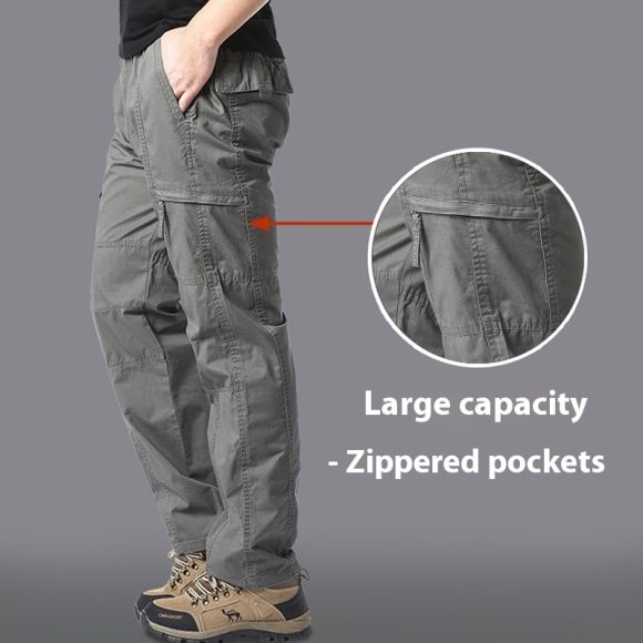 Overalls Loose Outdoor Casual Sport Climbing Trousers Multi-pocket Men - Image 6