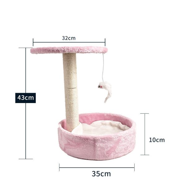 Cat Climbing Frame Litter Tree Integrated Grab - Image 9