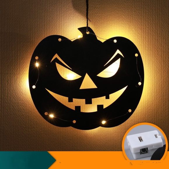 Halloween LED Decorative Lights Luminescent Spider Listing Home Decor Lamp - Image 2
