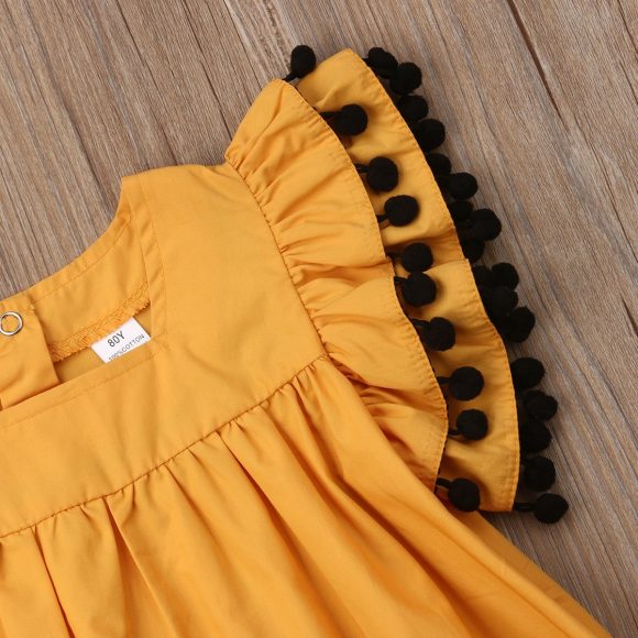 Children Newborn Clothing Sleeveless Kids Girls Dress - Image 2