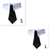 Pet bow tie tie child baby tie cartoon print small tie spot wholesale dog tie - Image 2