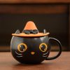 Pumpkin Covered Spoon Couple Gift Mug - Image 3