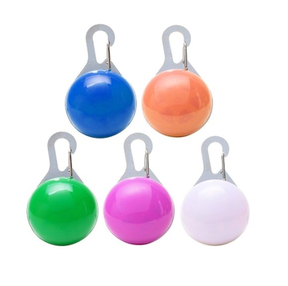 Dog LED glowing pendant necklace Safety puppy Cat Night Light Flashing Collar - Image 9