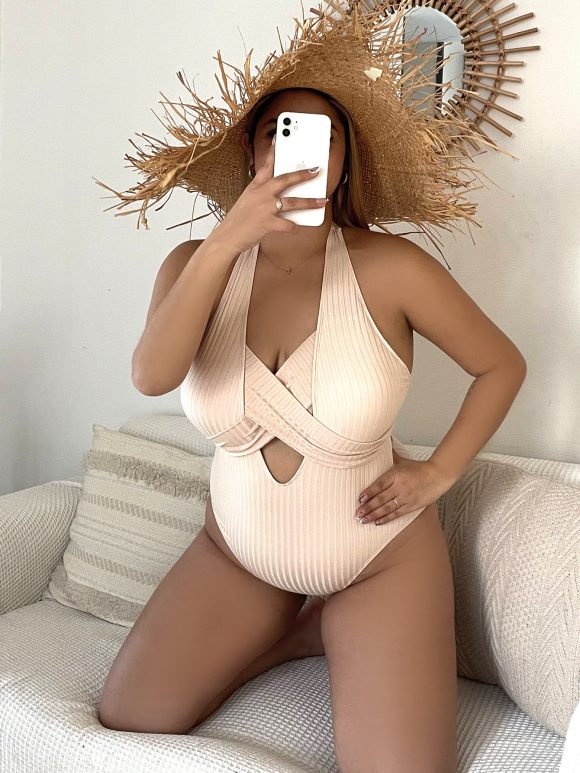 Women's Fashion Plus Size One Piece Swimwear - Image 3