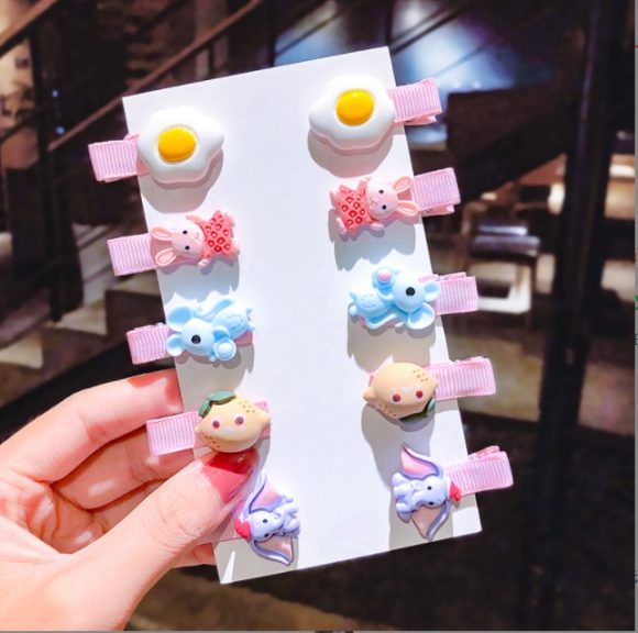 Creative Children's Cute Cartoon Headdress Hairpin - Image 6