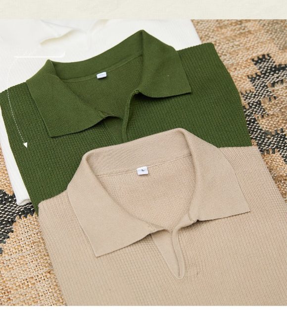 Knitwear Retro Casual Men's Business - Image 3