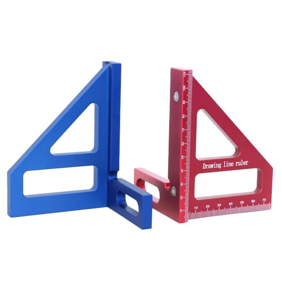 Aluminum Alloy Ruler Woodworking Angle Lineation Ruler - Image 8