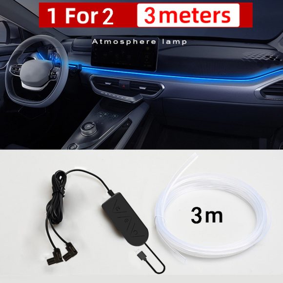 Car USB Atmosphere Light Modification Center Control Instrument Panel - Image 5
