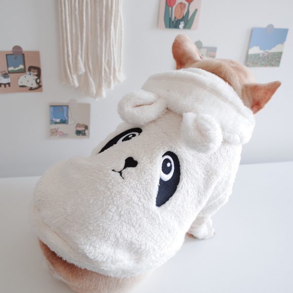 Pet Apparel Embroidery Cartoon Hooded Vest - Image 6