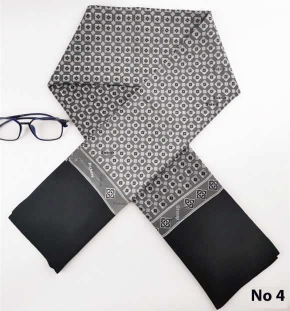 Men's Simplicity Silk Scarf High-end Washed With Cashmere Business Long Scarf - Image 7