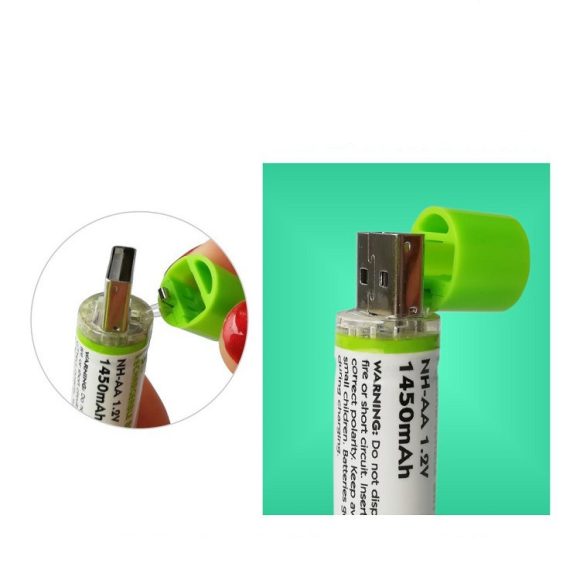 USB Battery 1.5V Rechargeable Battery - Image 6