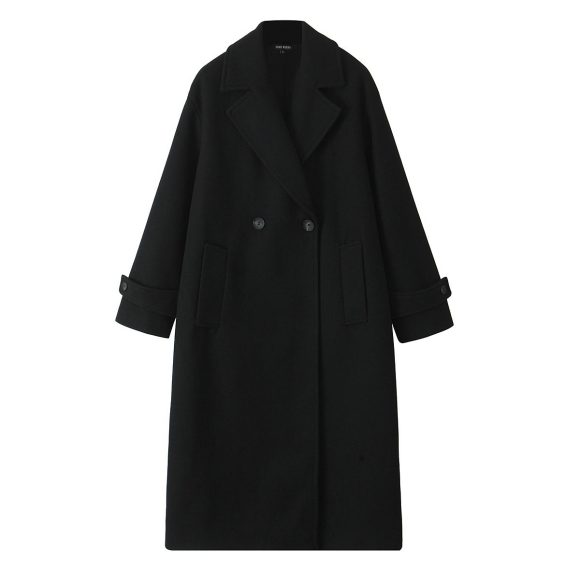 Fashion Simple Loose Soft Long-cut Coat - Image 4