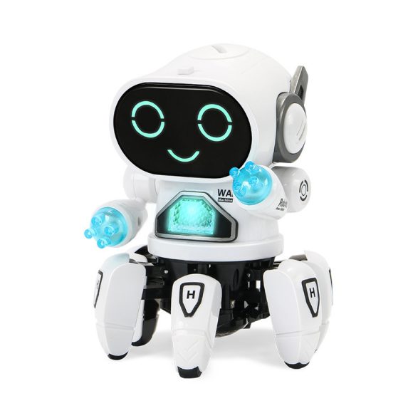Electric Rock Robot, Music, Light, Automatic Walking, Swinging And Dancing Robot, Children's Toys - Image 6