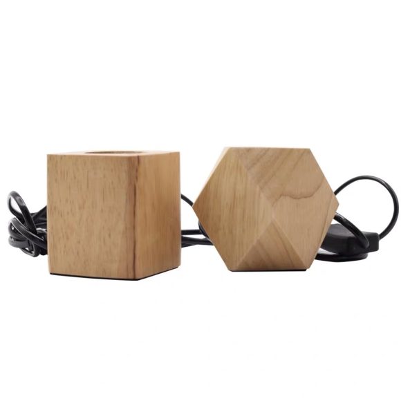 Retro Lamp Holder Hanging Wire Wood Lamp Holder Wood Table Lamp - Image 3