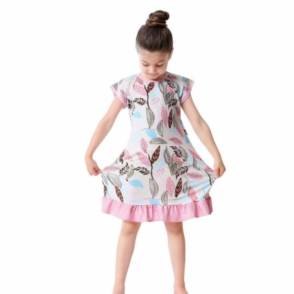 3D Printing Pajamas Children Clothes Children Pajamas Dresses Baby Girls Pajamas Pajamas - Image 7