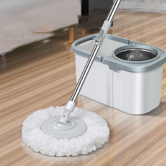 Rotary Mop Hand Free Household One Clean Flat Absorbent Mop - Image 4
