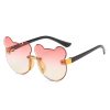 Cat Ear Kids Sunglasses Frameless Shape - Image 7