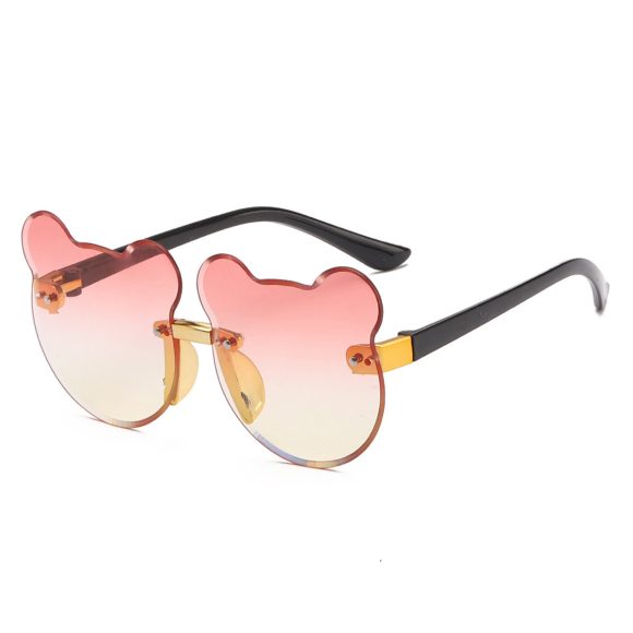 Cat Ear Kids Sunglasses Frameless Shape - Image 7