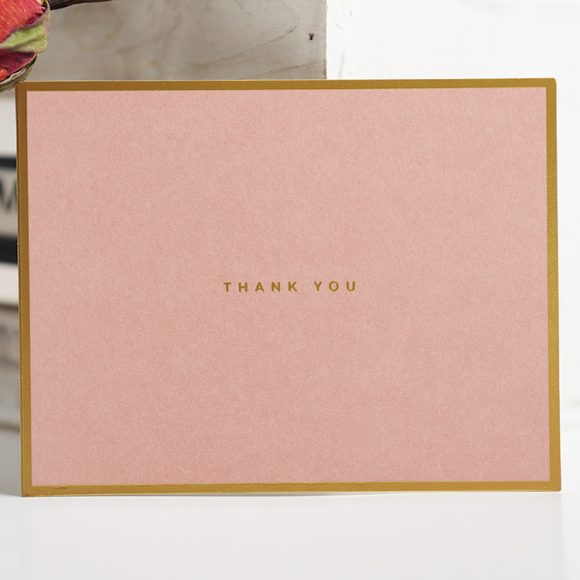 Quartet Bronzing Border Business Small Card - Image 2