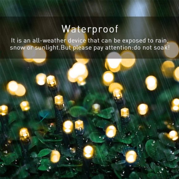 Garden Courtyard Solar String LED Christmas Decoration Light - Image 5
