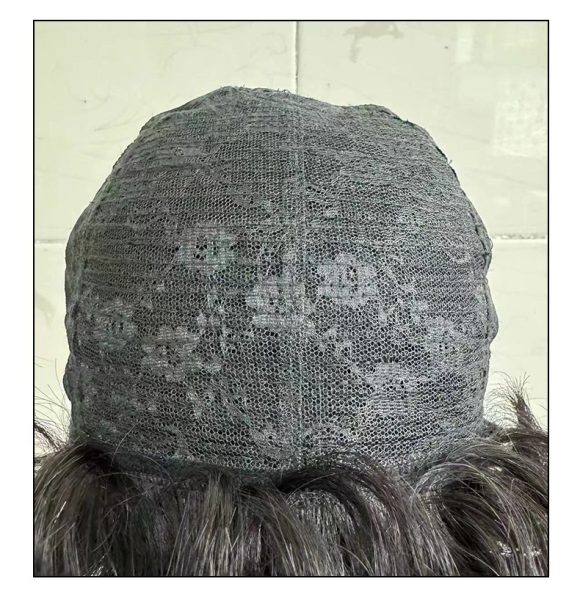 Short Straight Wig Women's Short Hair Head Cover Real Human Hair - Image 7