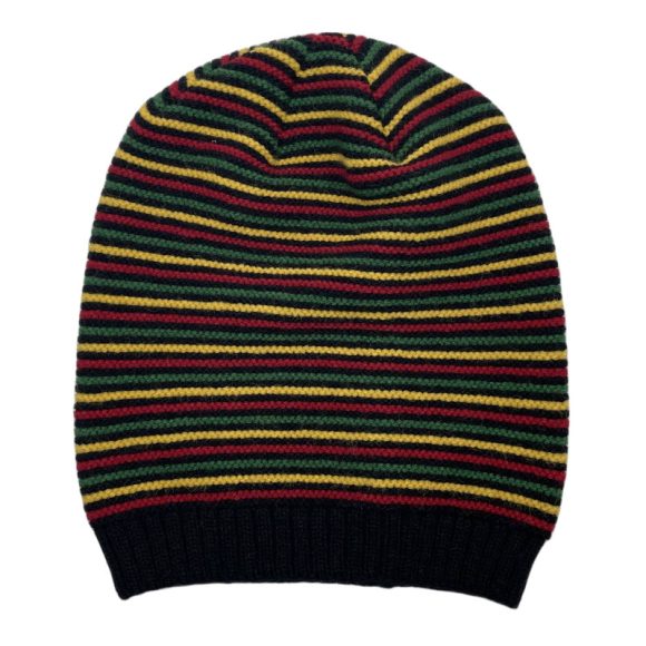 Striped Knitted Warm Woolen Hat - Image 9