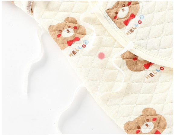 Padded Long Sleeve Baby Onesie - Image 5