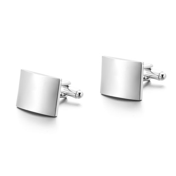 High Quality Plain Glossy Cufflinks French Western-style Clothes - Image 5