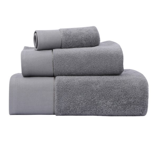 Cotton Towel Bath Towel Three Piece Water Absorbing Gift Towel Bath Towel Set - Image 4
