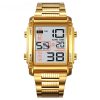 SKMEI Square Dial Fashion Practical Men's Electronic Sports Waterproof Date Display Electronic Watch - Image 3