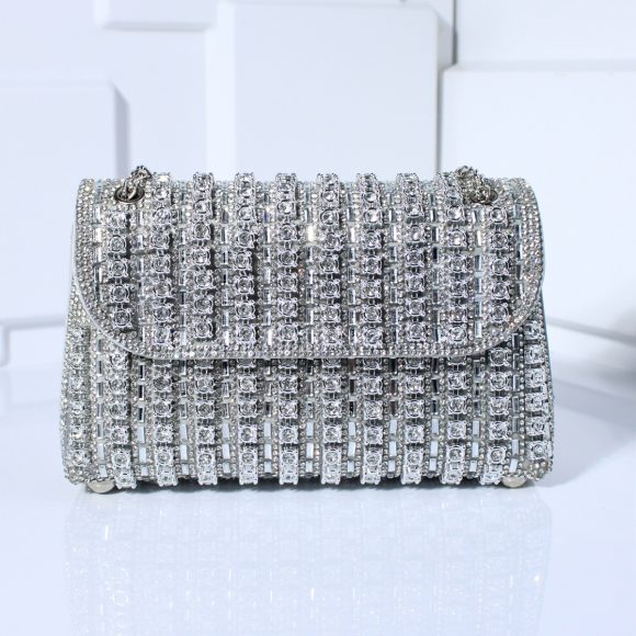 Fashion Crossbody Dinner Bag Diamond-embedded Hand Carrying - Image 3