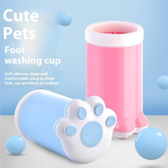 Dog Cleaning And Beauty Tools Portable Pets Dog's Paw Large Silicone Foot-washing Machine Pet Products - Image 7