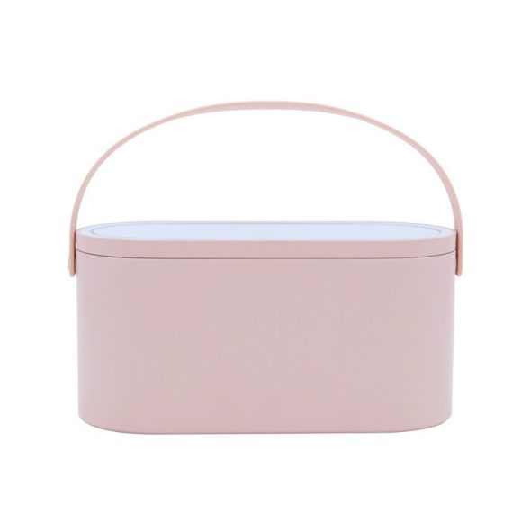 Portable LED Light Storage Box Beauty And Makeup Mirror - Image 2