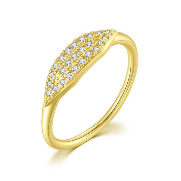 Women's Fashion Gold-plated Simple Thin Ring - Image 6