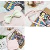 Cute And Adorable Bowknot Soft Girl Student Children's Small Bag Pu Female - Image 4
