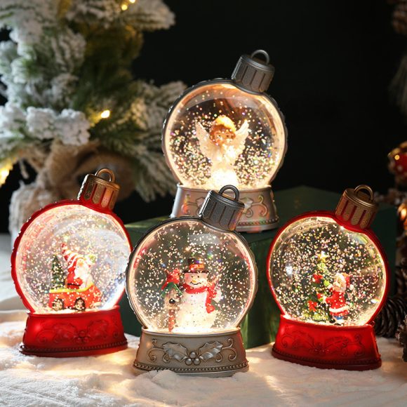 Christmas Holiday Decorations Luminous Simulation Flat Light LED Decoration Scene Layout Flame Light Home Decor - Image 3