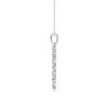 Entrust Luxury Fashion Diamond Pendant Necklace Set With Mosan Diamond Silver Ornaments - Image 2