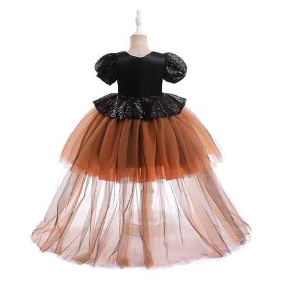 Halloween Girls' Witch Performance Costume Party Dress - Image 4