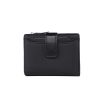 Women's Short Solid Color Leather Wallet - Image 5