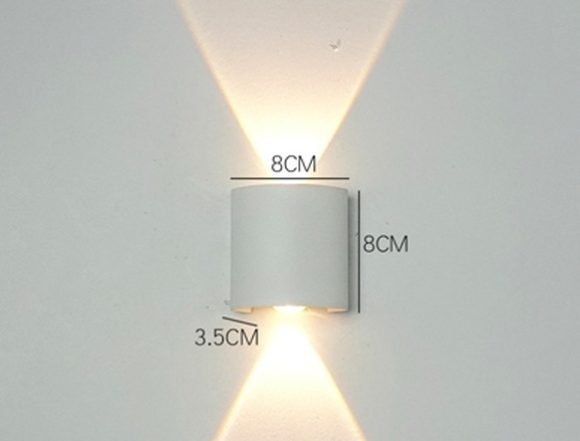 Led Wall Lamp Bedroom Bedside Lamp Garden Decoration Living Room Background Wall Lamp Waterproof Outdoor Spotlight - Image 4