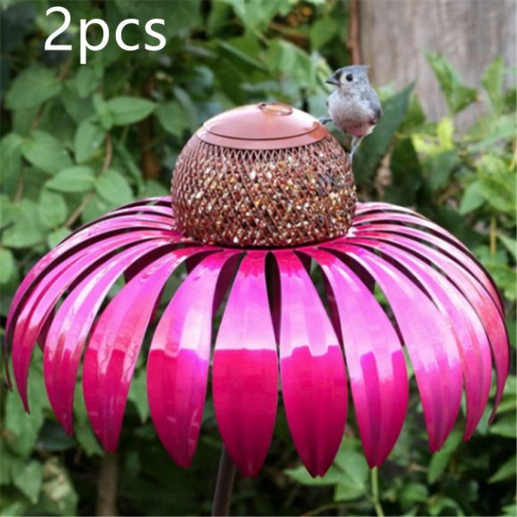 Garden Petal Shape Bird Feeder - Image 10