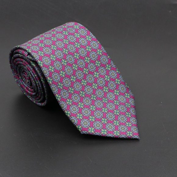 Super Soft Bohemian Silk Ties Men's Fashion 75mm Necktie - Image 4