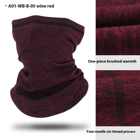 Fleece Warm Thickened Scarf Outdoor Sports Cycling Mask - Image 3
