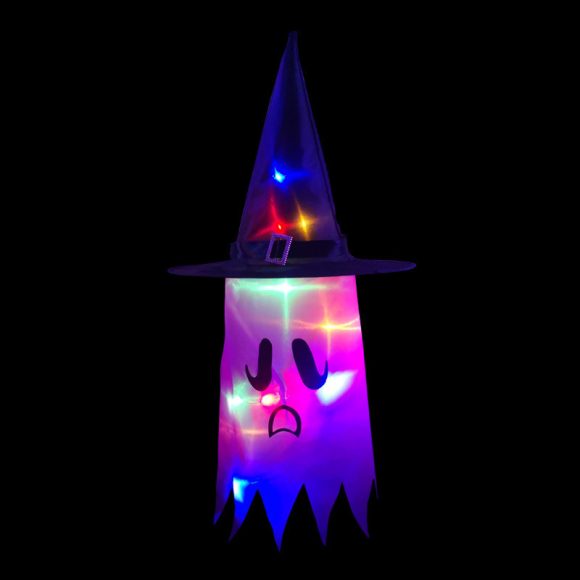 Halloween Holiday Decoration Lanterns Cloth Art Ghost Halloween String Lights - Image 5