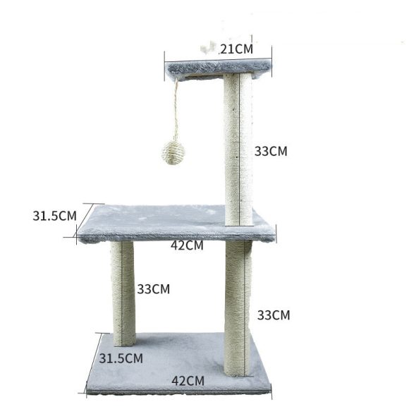 Cat Climbing Frame Litter Tree Integrated Grab - Image 6