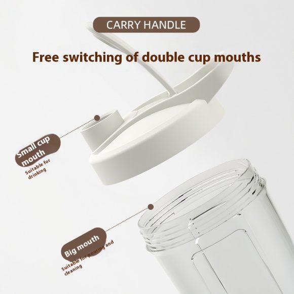 400ML 14oz Electric Protein Powder Mixing Cup Automatic Shaker Mixer Shake Bottle Milk Coffee Blender Kettle Fro Gym 1200mAh - Image 3
