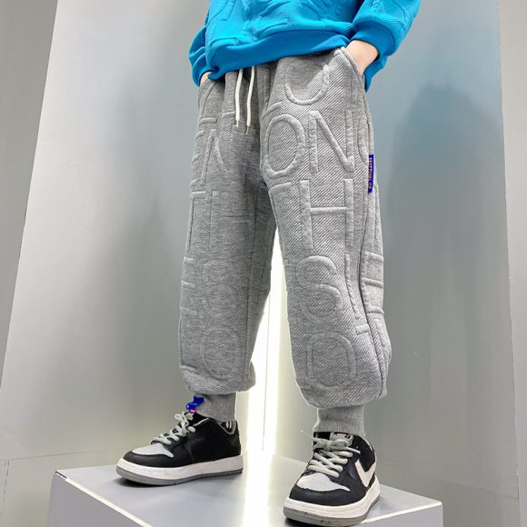 Fashionable New Buckle Boy Casual Pants Sports - Image 3
