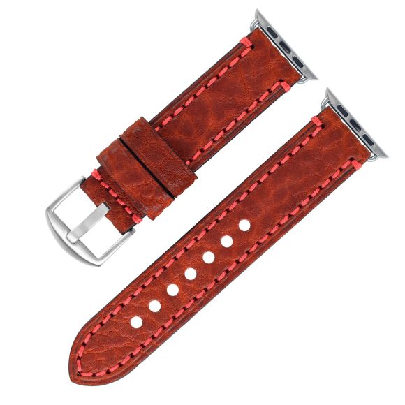 Casual Simple Top Layer Cow Leather Watch Strap - Image 9