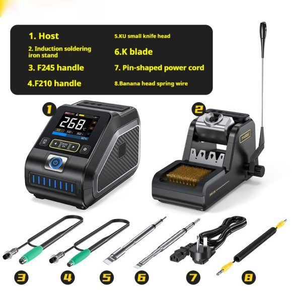Intelligent Constant Temperature Soldering Station Maintenance Electric Soldering Iron - Image 8